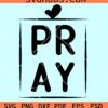 Pray svg
