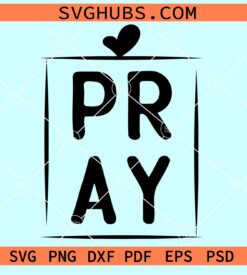 Pray svg