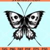 Skull Butterfly SVG