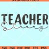 Teacher strong svg
