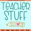 Teacher stuff svg
