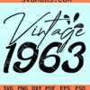 Vintage 1963 svg