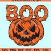 Boo pumpkin SVG