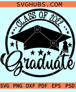 Class of 2022 graduate svg