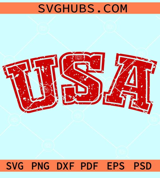 Grunge USA svg