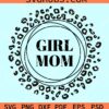 Leopard print girl mom svg