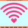 Love Wi-Fi svg