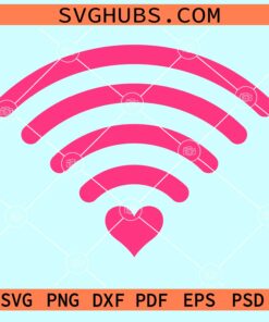 Love Wi-Fi svg