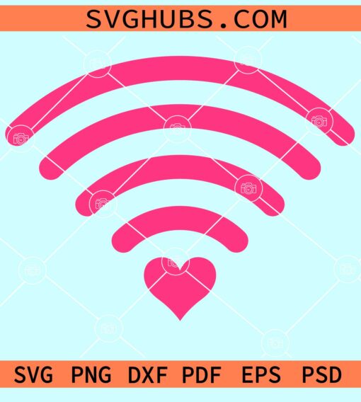 Love Wi-Fi svg