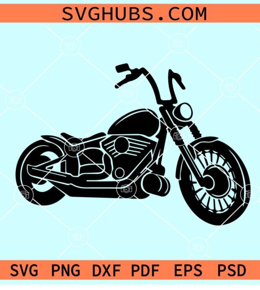 Motorcycle Svg, Biker Motocross Svg, Motorbike Harley Davidson SVG