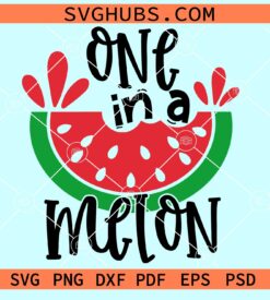 One in a melon svg