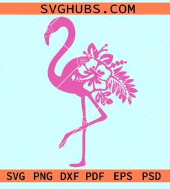 Pink Flamingo SVG