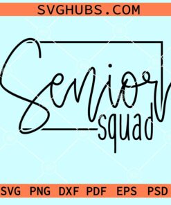 Senior squad svg