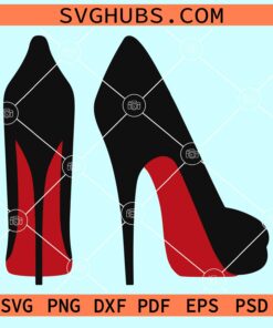 Stiletto shoes svg