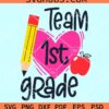 Team first grade svg