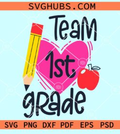 Team first grade svg