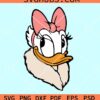 Donald duck with mickey bow svg, Donald duck svg, Donald duck Disney svg