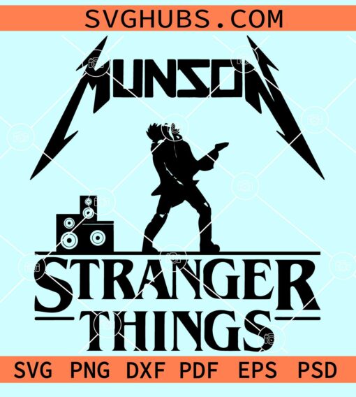 Eddie Munson stranger things svg, Stranger Things SVG, Hellfire club SVG
