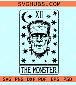Frankenstein the monster SVG