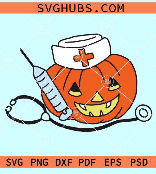 Halloween nurse svg