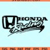 Honda racing svg