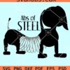 Abs of Steel Slinky Dog Story SVG