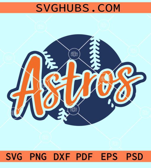 Astros baseball SVG