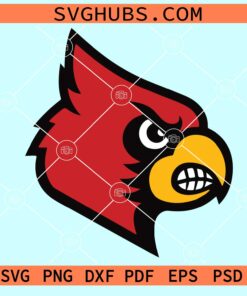 Cardinal Mascot SVG, Arizona Cardinals svg, Cardinal svg, Cardinals football svg