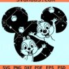 Chip and Dale Mickey ears SVG, Chip and Dale SVG, Disney svg file, Disney mickey svg