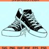 Converse chucks svg, Converse shoe svg, chucks svg, Converse Chuck Taylors svg