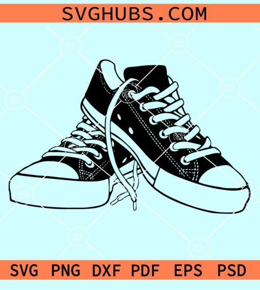 Converse chucks svg, Converse shoe svg, chucks svg, Converse Chuck Taylors svg