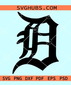 Detroit Baseball Svg, Detroit Tigers logo Svg, Tigers svg, MLB svg