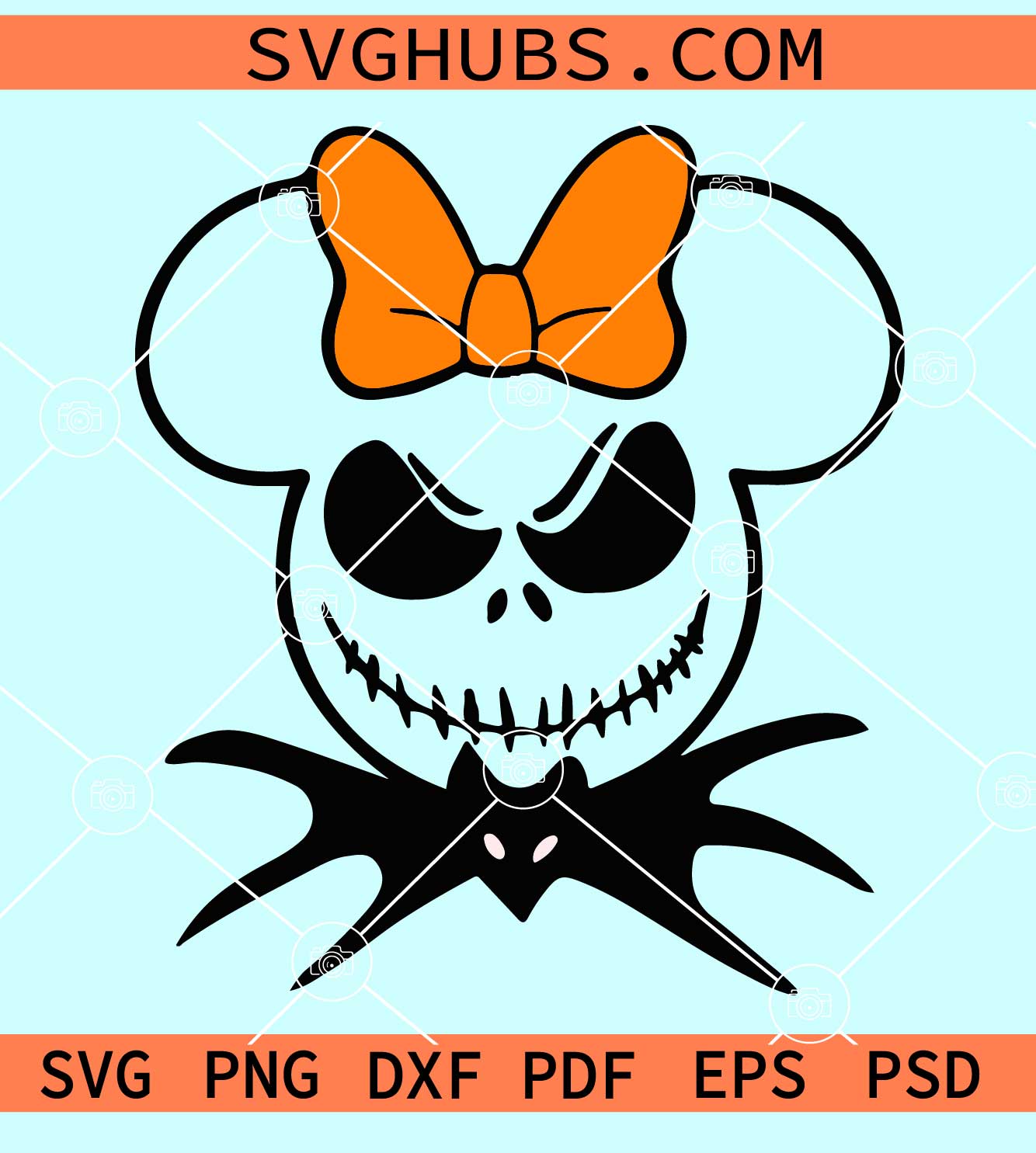 Disney Halloween Svg, Jack Skellington svg, Nightmare before Christmas SVG