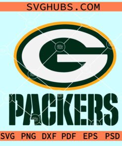 Green Bay Packers Logo Svg, NFL Football Vector, GB Packers Logo Clipart, NFL Green Packers Cricut