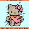 Hello kitty Zombie SVG, Hello kitty Halloween svg, Disney Halloween svg