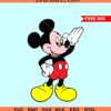 Mickey mouse svg free, Mickey mouse svg transparent, mickey mouse PNG, Disney svg free