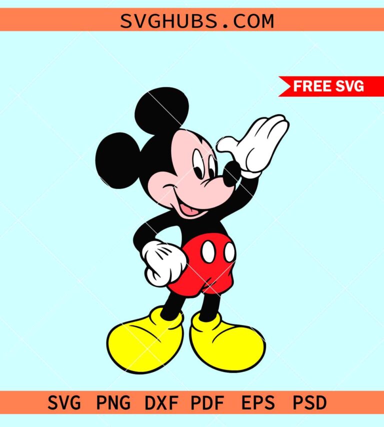 Mickey mouse svg free, Mickey mouse svg transparent, mickey mouse PNG, Disney svg free