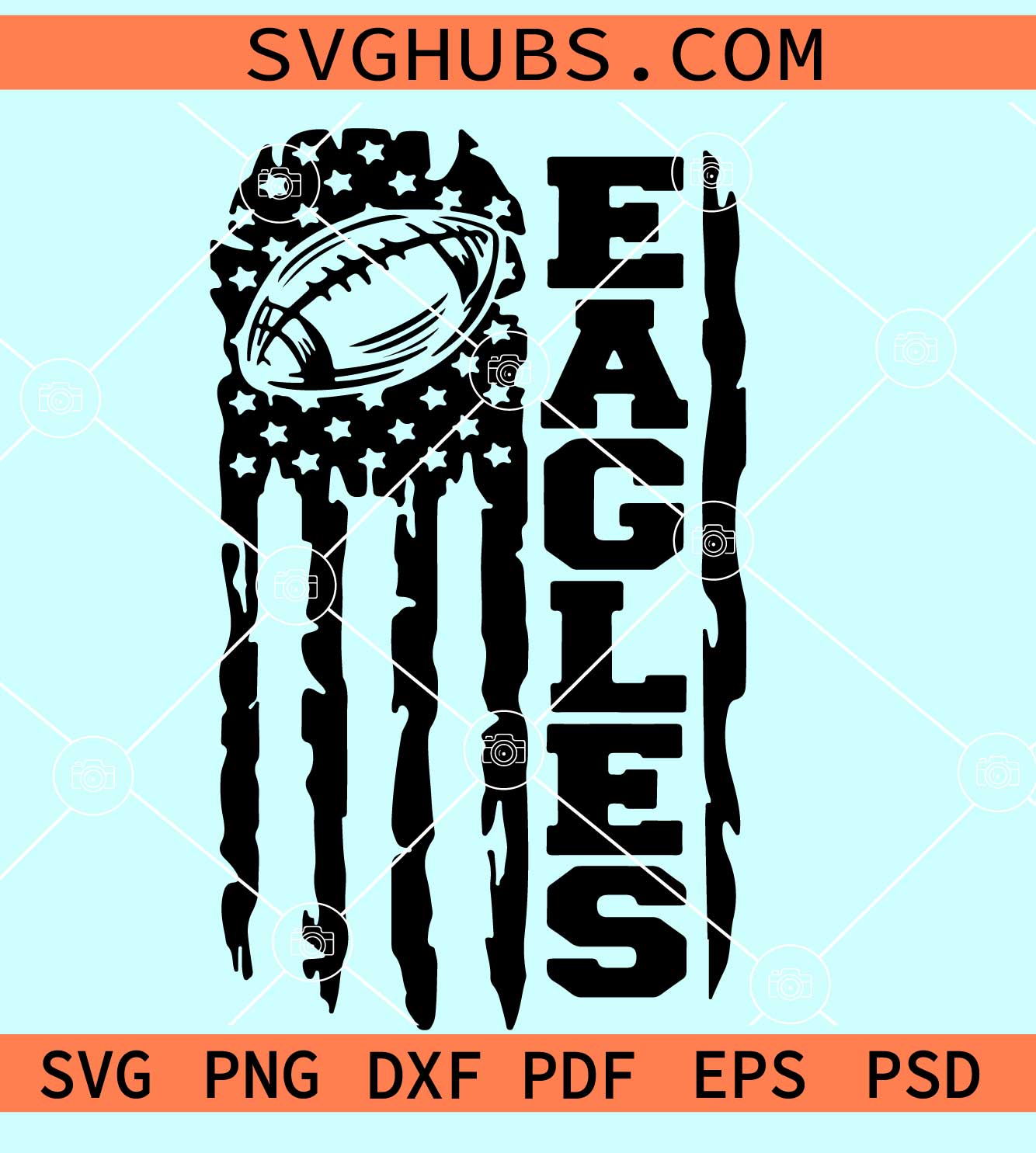 Philadelphia Eagles flag SVG, Eagles flag SVG, Eagles svg, Eagles Football  Svg