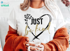 Just be kind heart SVG