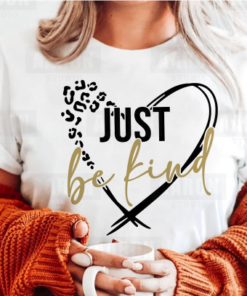 Just be kind heart SVG