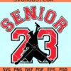 Air Class of 2023 SVG, Senior 2023 svg, Air senior 2023 svg, Air Jordan senior svg