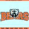 Bears pride football SVG, Bears football SVG, Chicago Bears Football SVG