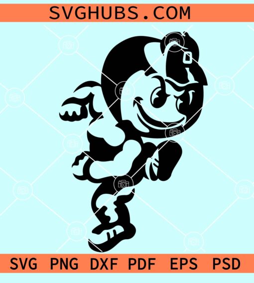 Brutus Buckeye SVG, Ohio State svg, Ohio State Buckeyes svg files for cricut