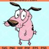 Courage the cowardly dog SVG, Courage Dog SVG