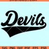 Devils football svg, Go Blue Devils Svg, Blue Devils Football Svg, Blue Devils Mascot Svg