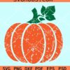 Distressed Pumpkin SVG,   Halloween pumpkin svg, grunge pumpkin svg, Pumpkin Cut File