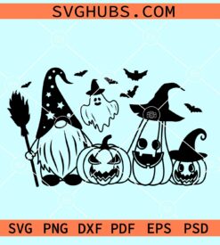 Halloween Gnome Svg