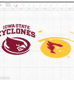 Iowa State Cyclones layered SVG