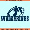 Michigan Wolverines SVG, Football Team svg, NCAA svg, Go Wolverines svg