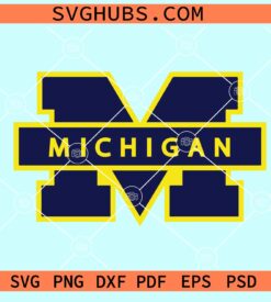 Michigan Wolverines logo SVG, Wolverines logo SVG, Go Wolverines svg, University of Michigan football svg